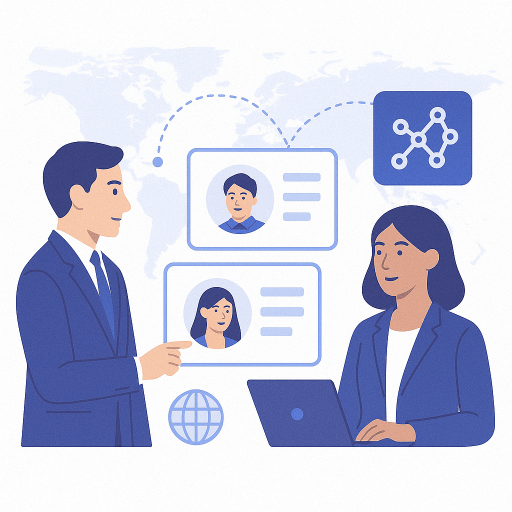 Companies finding international talent